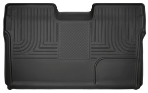 Ford F-150 Floor Liner - Rear - Husky Liners - WeatherBeater - Black - `09-`12 Ford F-150 Floor Liner - Rear - Husky Liners - WeatherBeater - Black - `09-`12